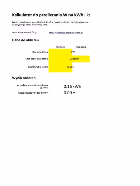 Forstå ditt strømforbruk med en kWh Kalkulator